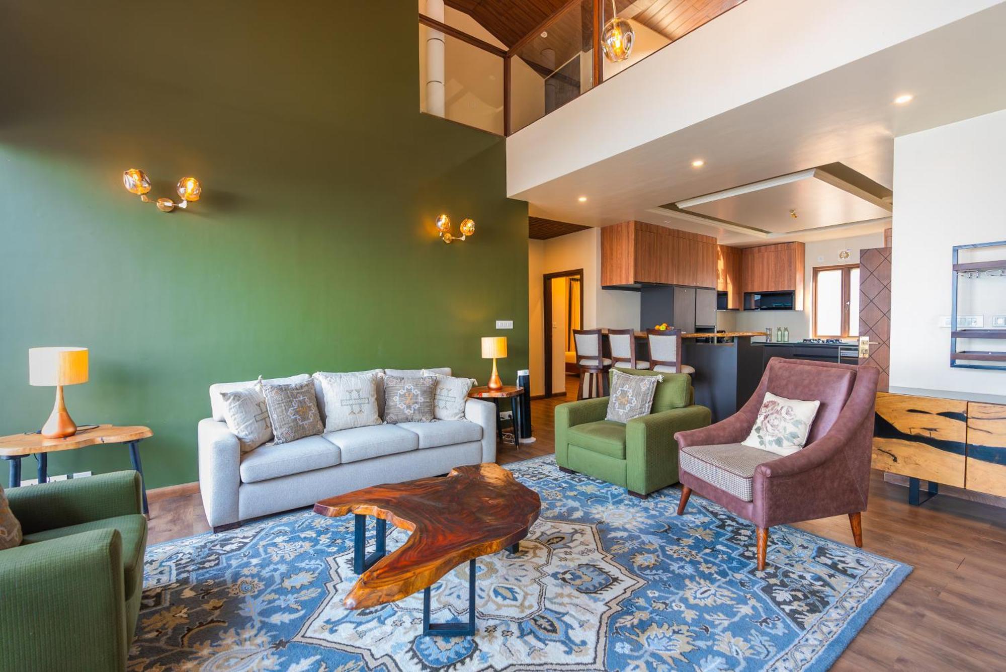 The Manor Luxury Apartments, Shimla 마쇼브라 외부 사진