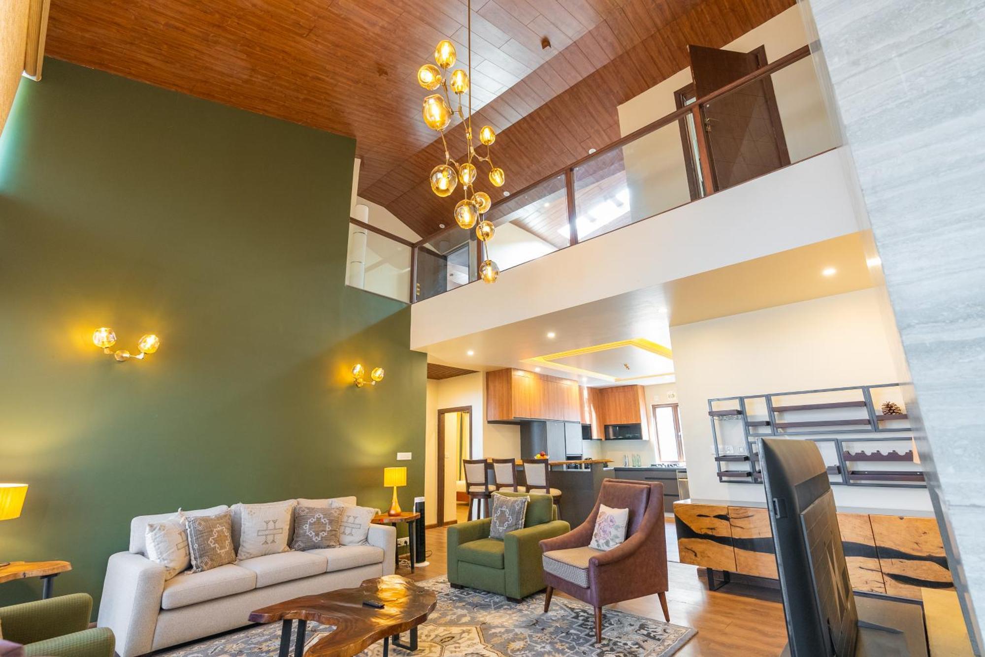 The Manor Luxury Apartments, Shimla 마쇼브라 외부 사진