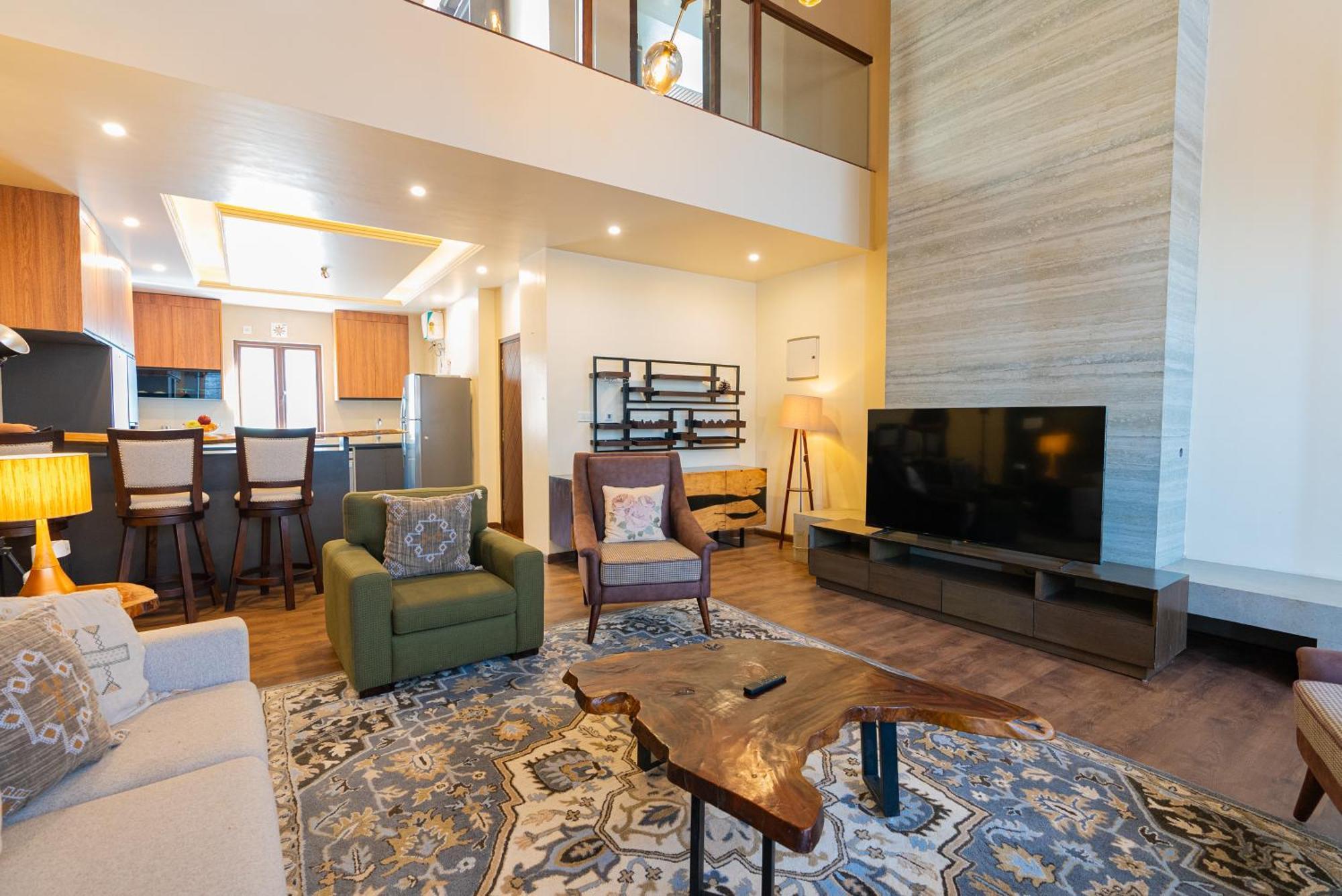 The Manor Luxury Apartments, Shimla 마쇼브라 외부 사진